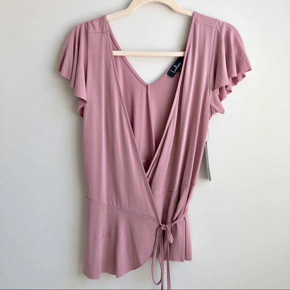 Lulus Tops - Lulu’s | NWT Pink Wrap Top
